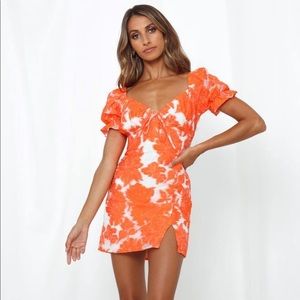 Hello Molly dress orange